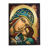 Ε.2703 | Virgin Mary Glykofilousa LITHOGRAPHY Mount Athos : 1