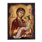 Ε.2704 | Virgin Mary Giatrissa | LITHOGRAPHY Mount Athos : 1