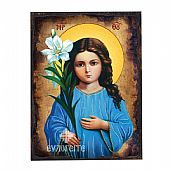 Ε.2706 | Virgin Mary LITHOGRAPHY Mount Athos : 1