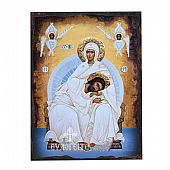 Ε.2707 | Virgin Mary LITHOGRAPHY Mount Athos : 1