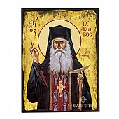 Ε.2725 | Saint Jacob Tsalikis silkscreen Mount Athos		 : 1