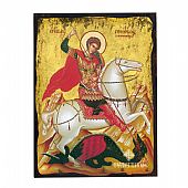 Ε.2726 | Saint George silkscreen Mount Athos		 : 1