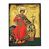 Ε.2735 | SAINT AIKATERINI silkscreen Mount Athos		 : 1